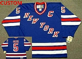 Men's New York Rangers custom CCM Vintage Away NHL Hockey Jersey,baseball caps,new era cap wholesale,wholesale hats